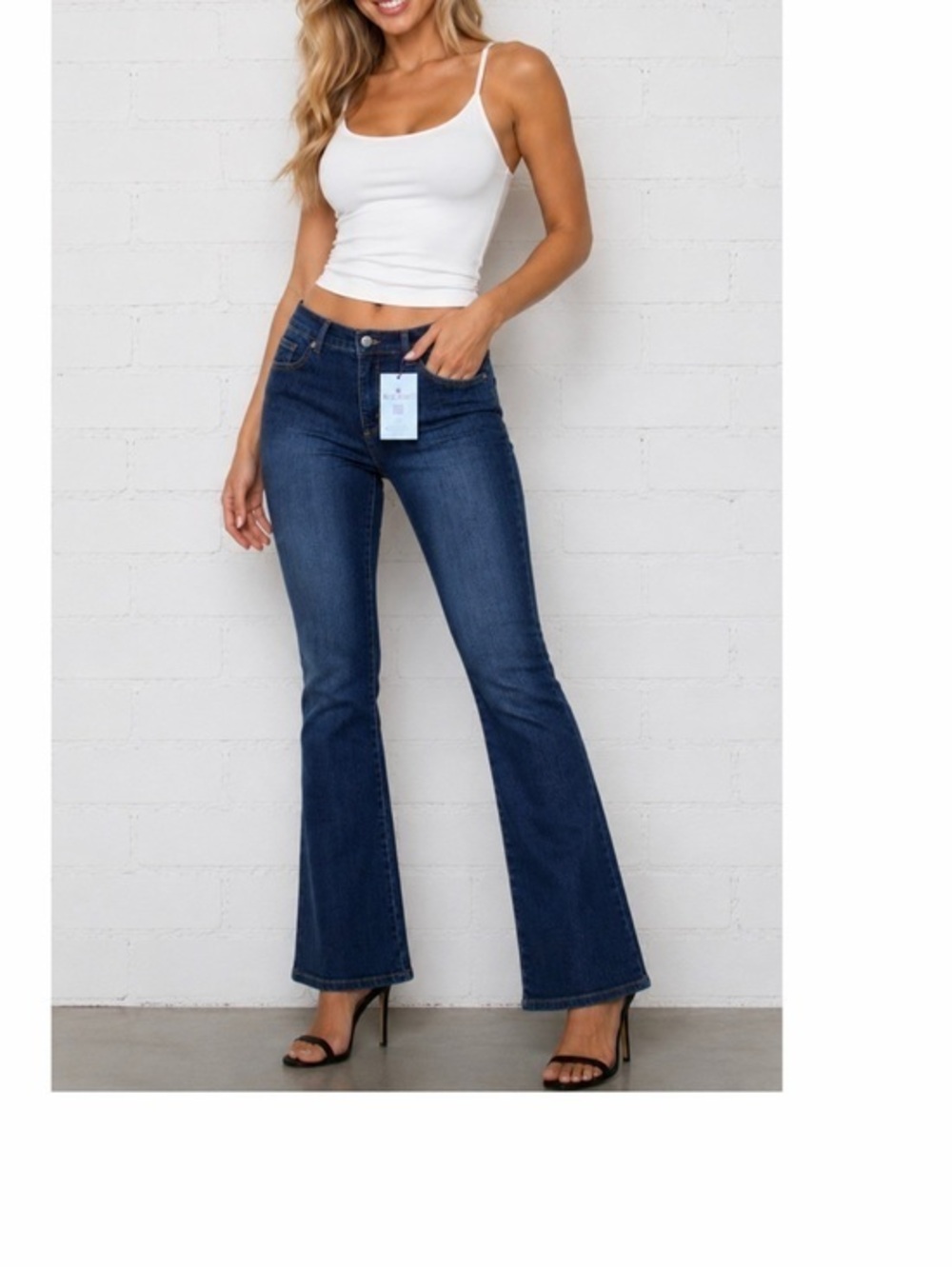NWT Gloria Vanderbilt Bootcut Jeans Amanda Built In Slimming Panel New 12 Petite